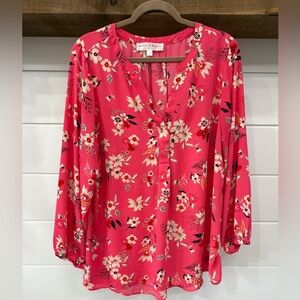 Chelsea & Theodore Floral Blouse